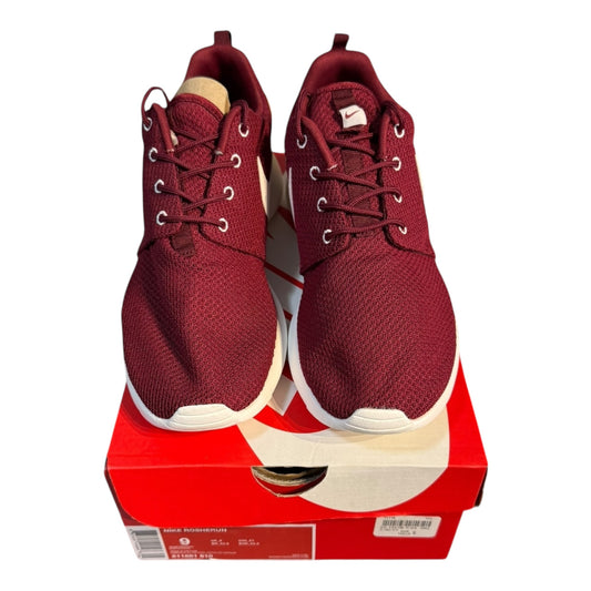 DS Nike Rosherun Burgundy Size 9 (511881 610)