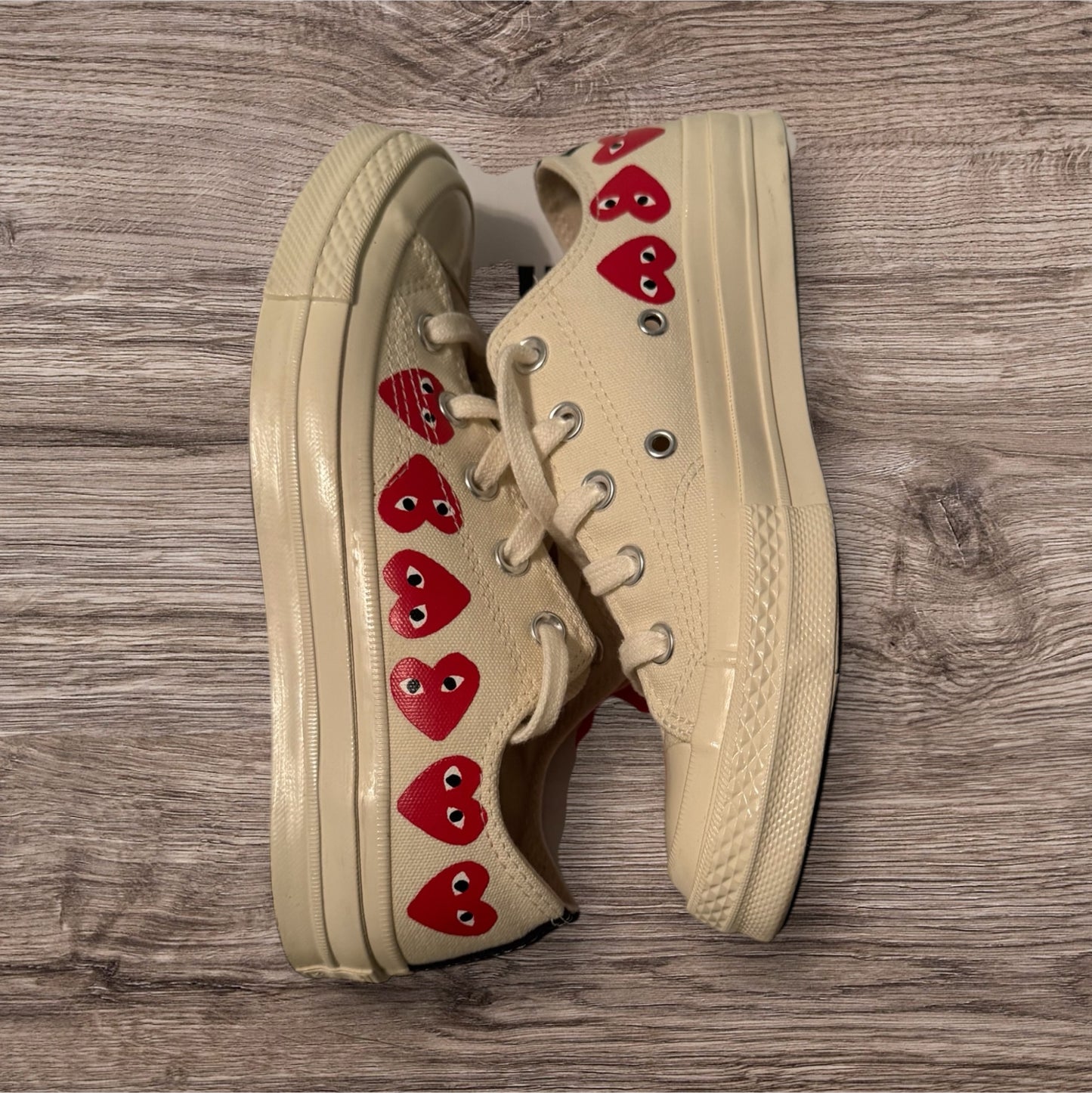 Woman’s Comme Des Garçons Converse Size 6 (162975C)