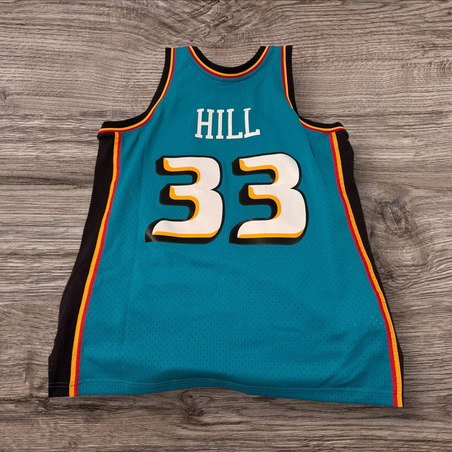 Michell & Ness Detroit Pistons Grant Hill Jersey Size Large
