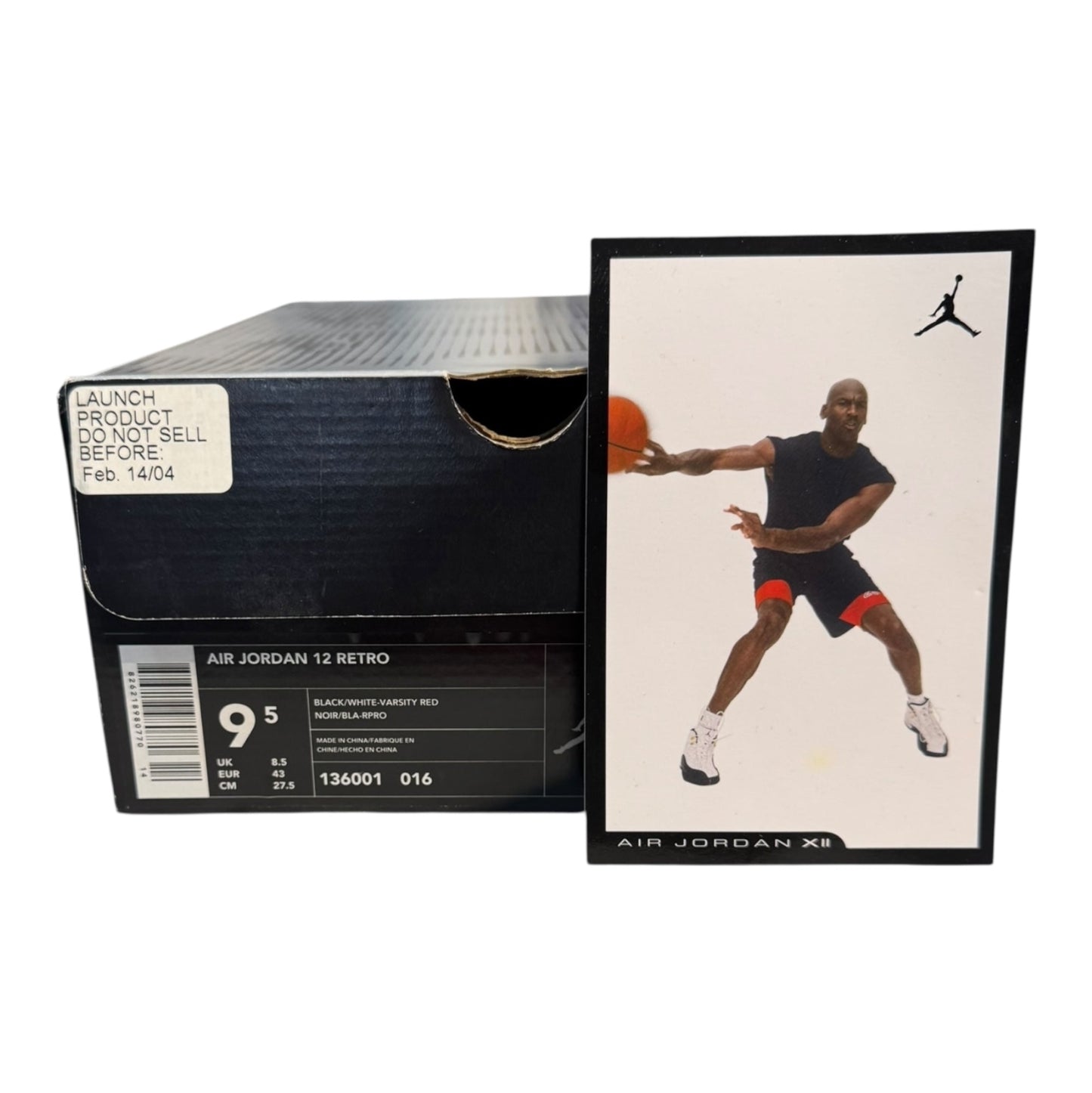 Jordan 12 Playoffs 2004 Size 9.5 (136001)