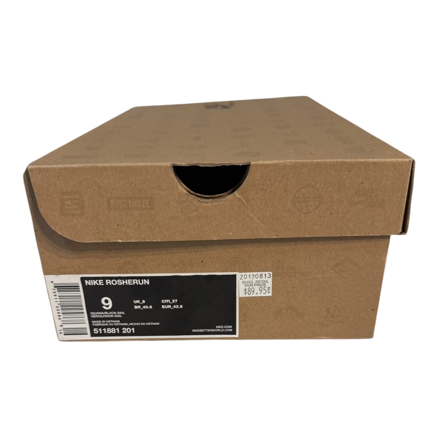 Nike Rosherun Iguana Size 9 (511881 201)