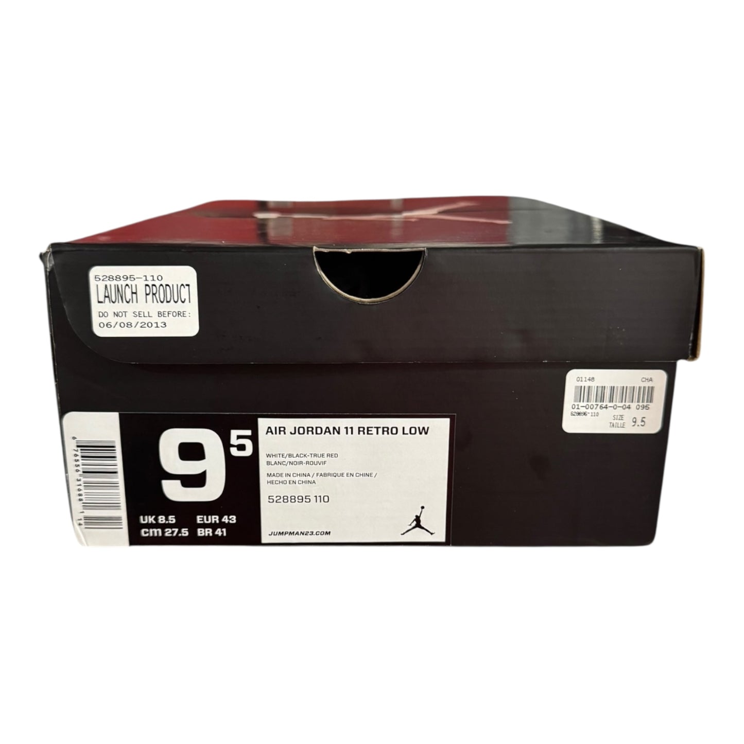 Jordan 11 Low Tuxedo Size 9.5 (528895 110)