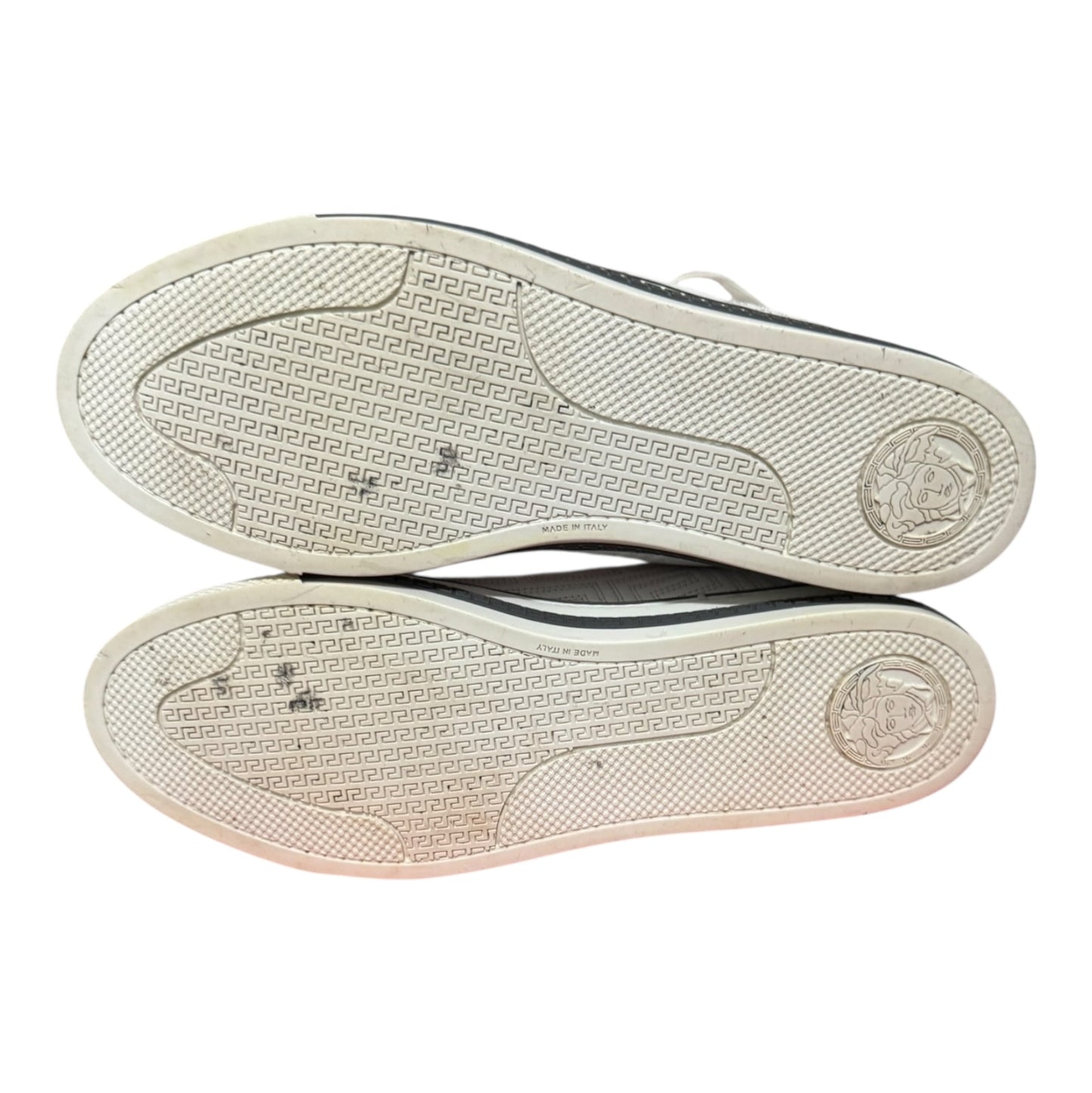 Versace High Cut White Size 43.5 (No Box)