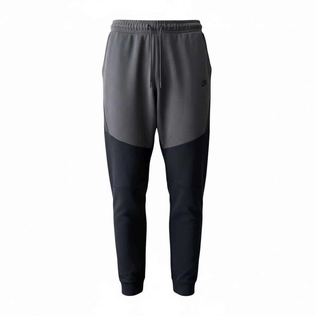 Nike Tech Fleece Black/Grey Pants Size L