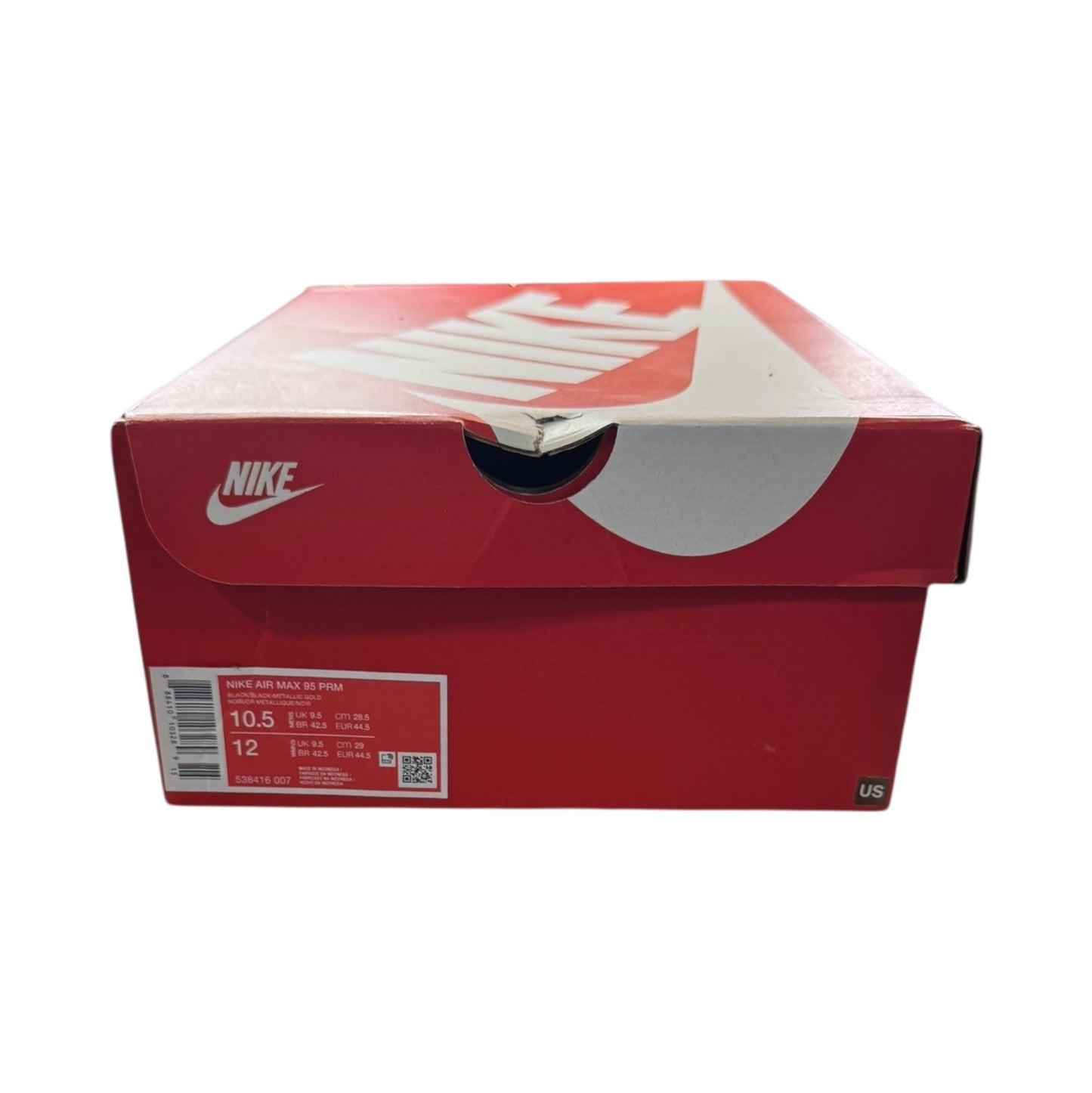 Nike Air Max 95 Metallic Gold Size 10.5 (538416-007)