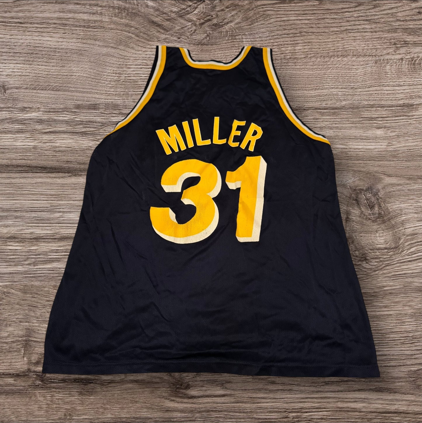 Champion Reggie Miller Pacers Jersey Size Large (48)