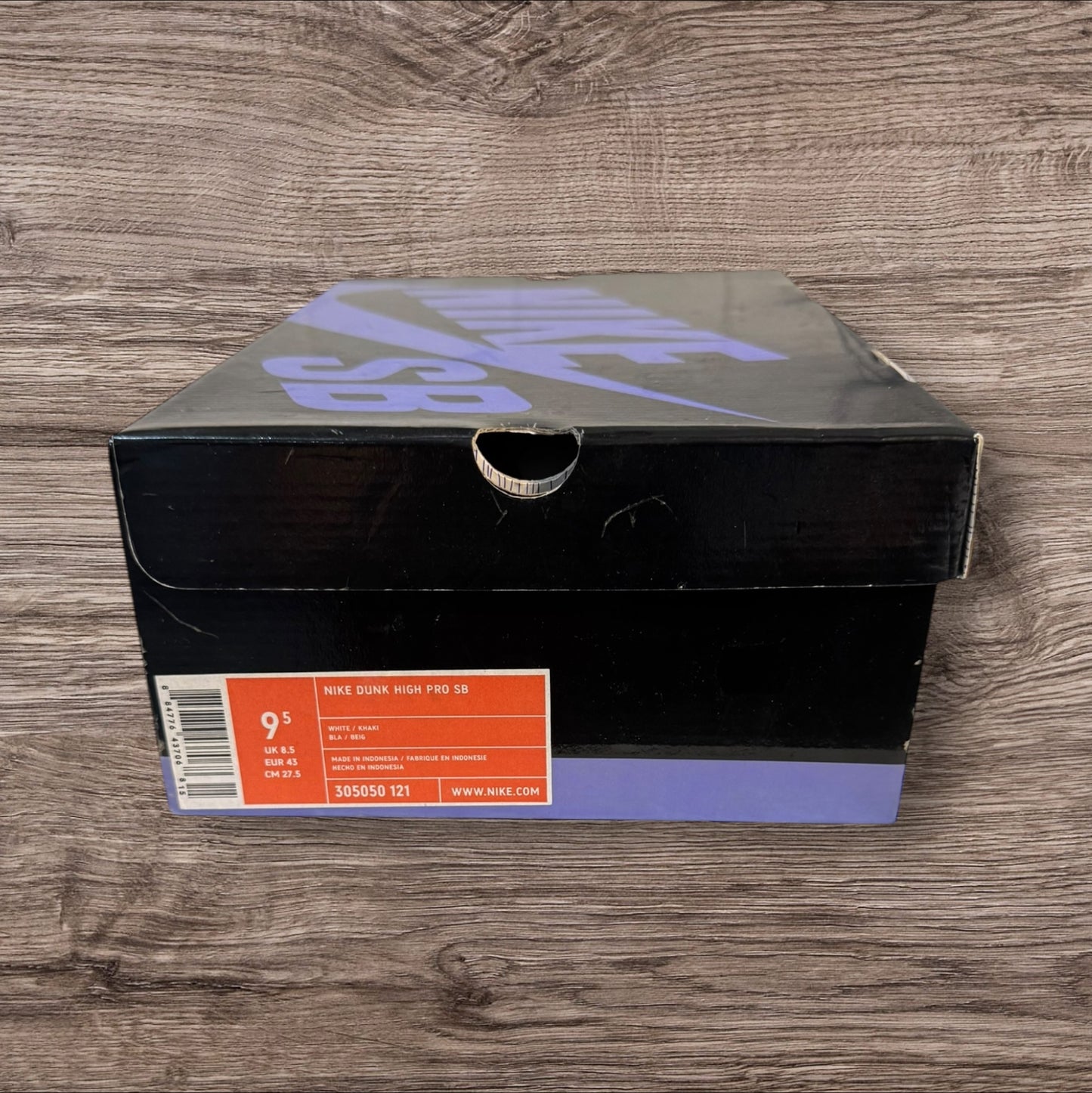 Nike SB High Khaki Size 9.5 (305050 121)