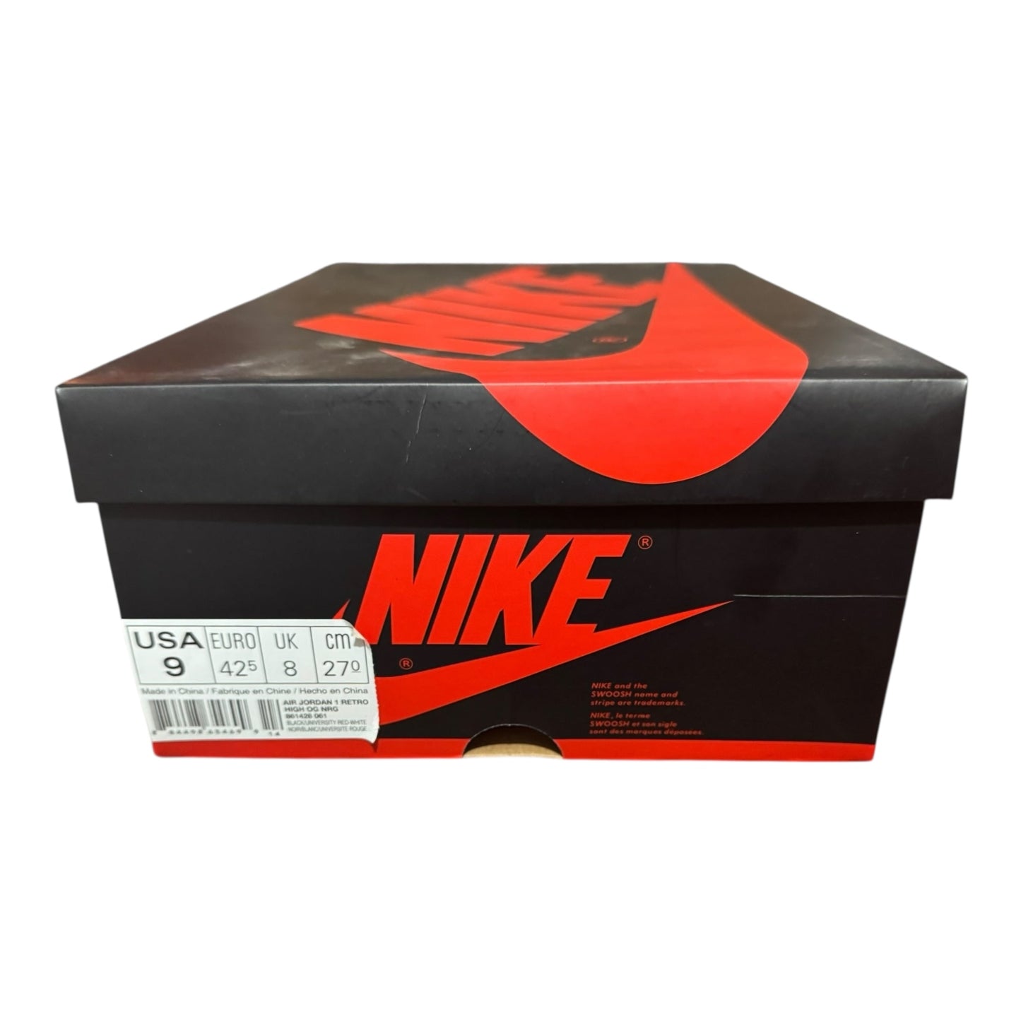 Jordan 1 Homage to Home Size 9 (861428 061)