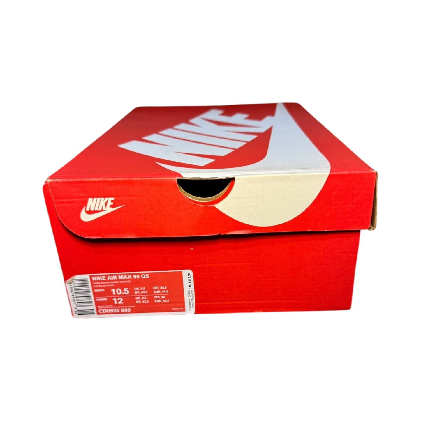 DS Nike Air Max 90 Mars Landing Size 10.5 (CD0920 600)