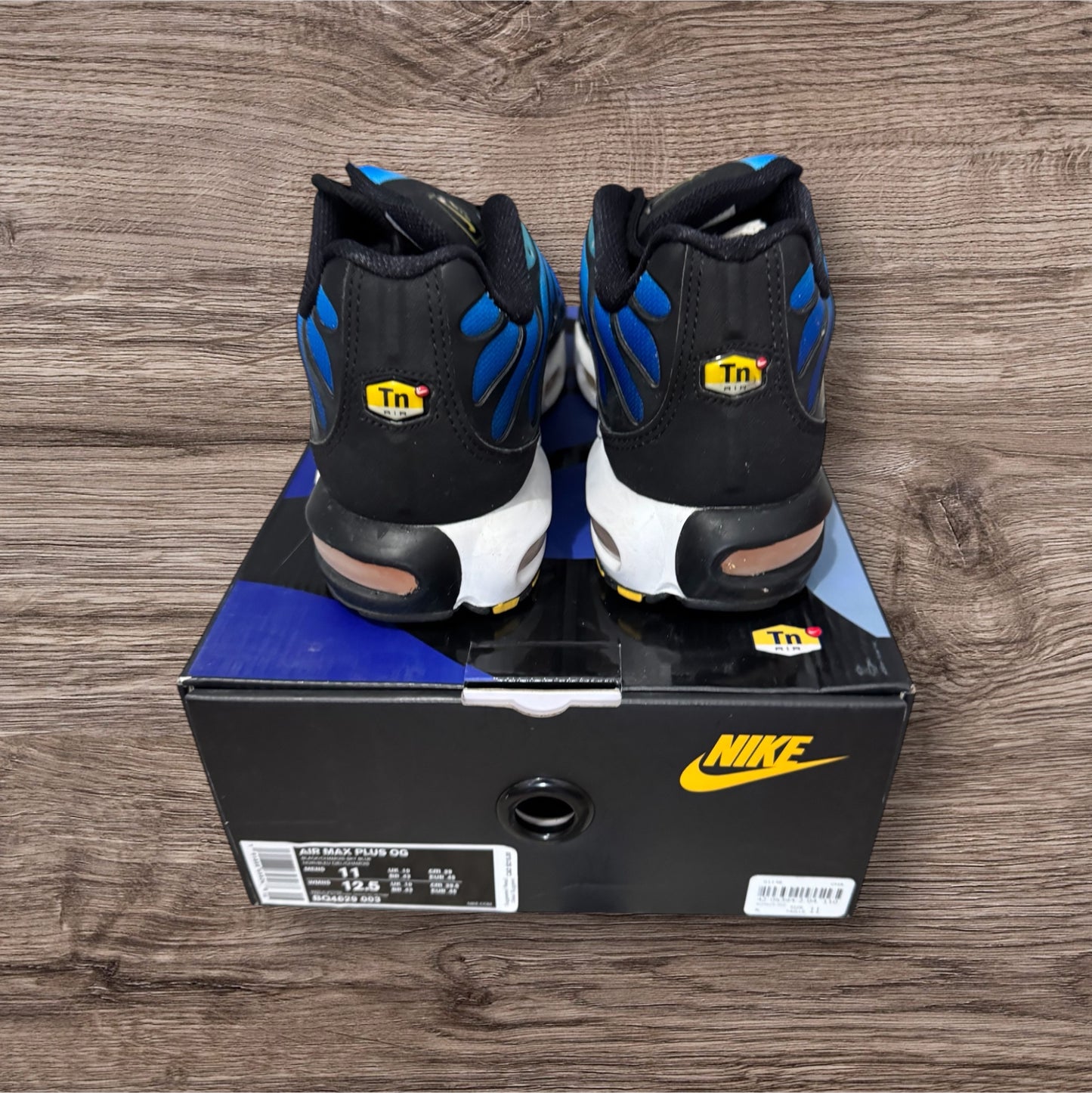 Nike Air Max Plus OG Hyper Blue (2018) Size 11 (BQ4629 003)