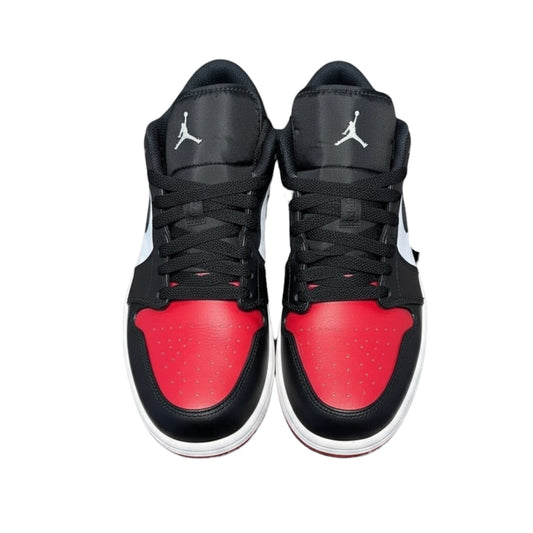 Jordan 1 Low Bred Toe Size 10.5 (553558 612)