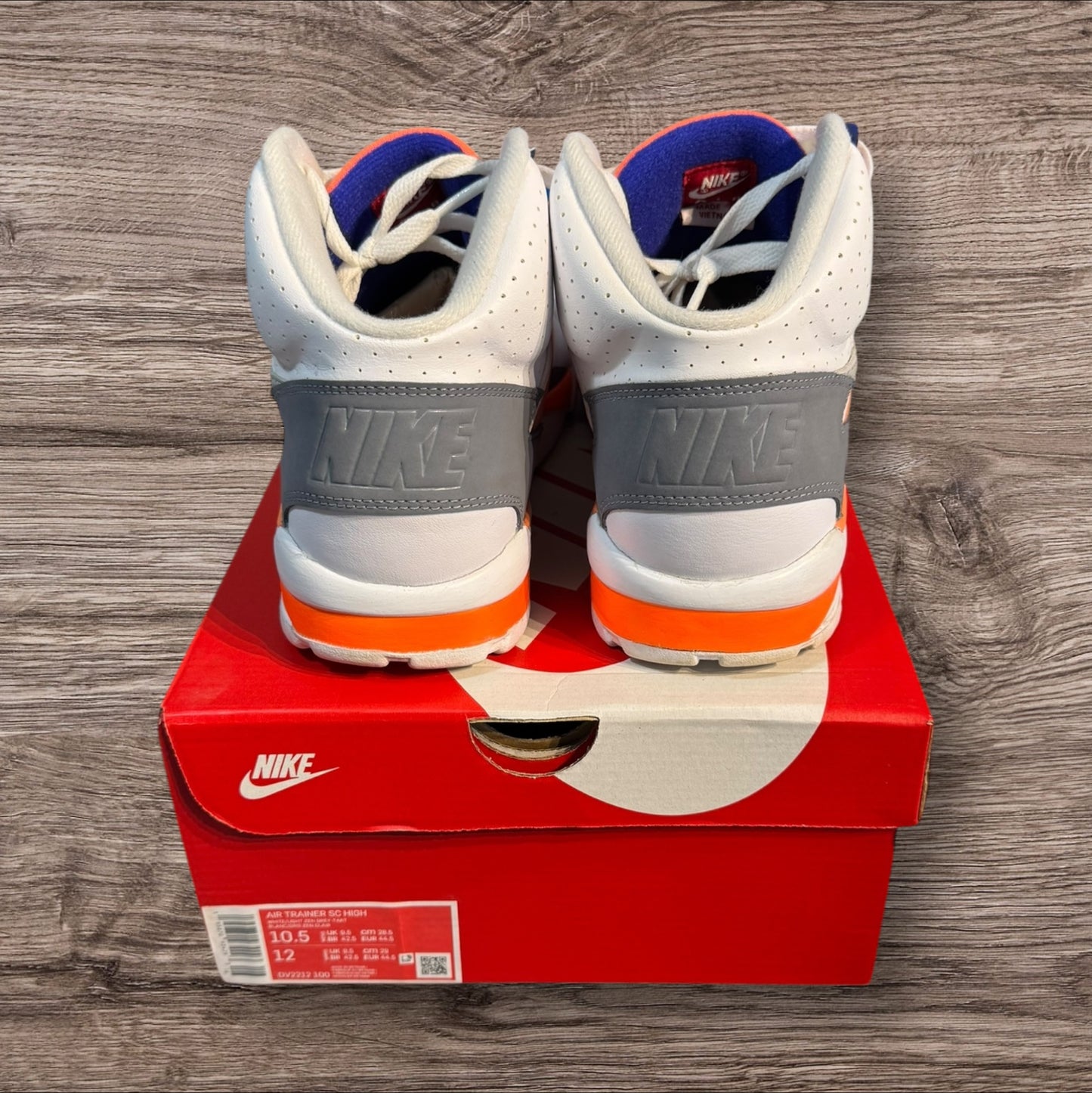 Nike Air Trainer SC High Auburn Size 10.5 (DV2212-100)