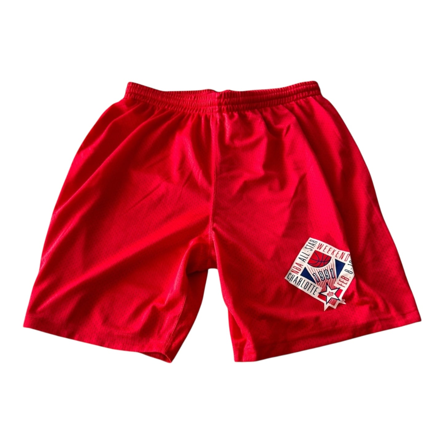 NBA 1991 All-Star Practice Shorts Size Large