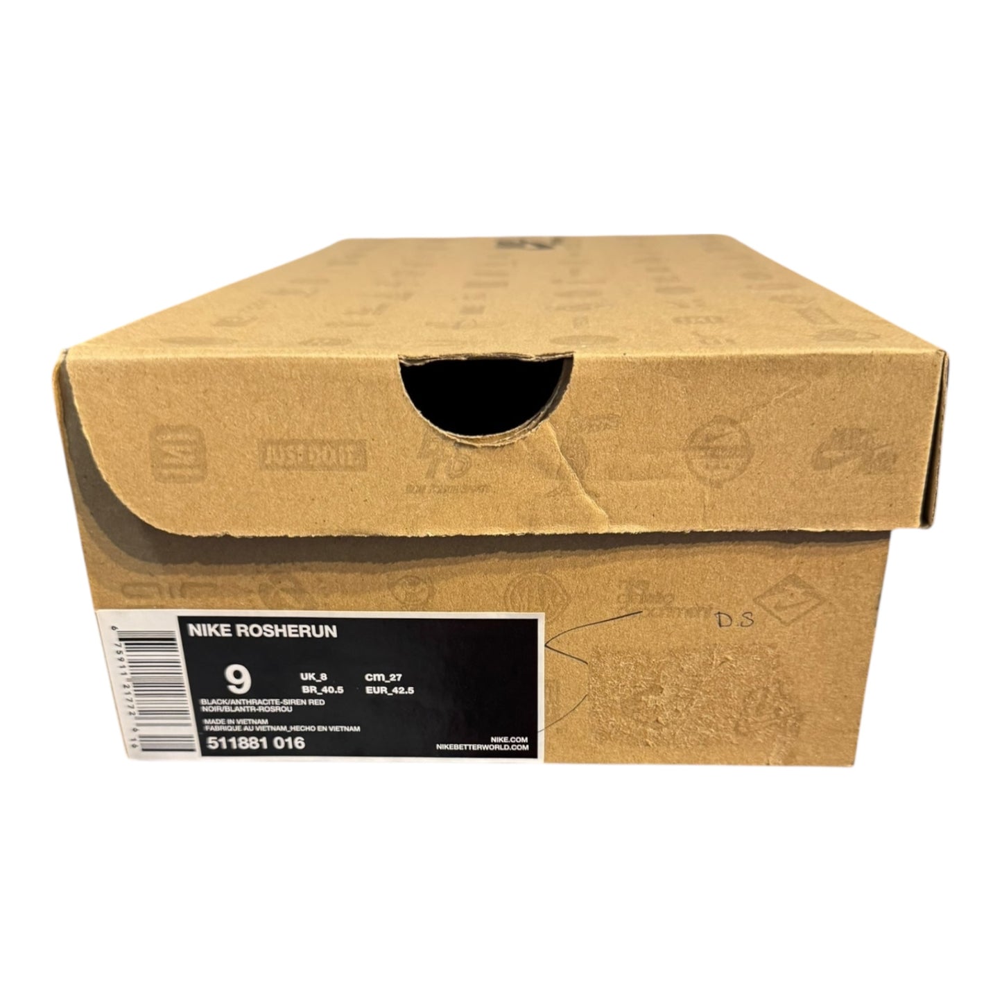 Nike Rosherun Siren Red Size 9 (511881 016)