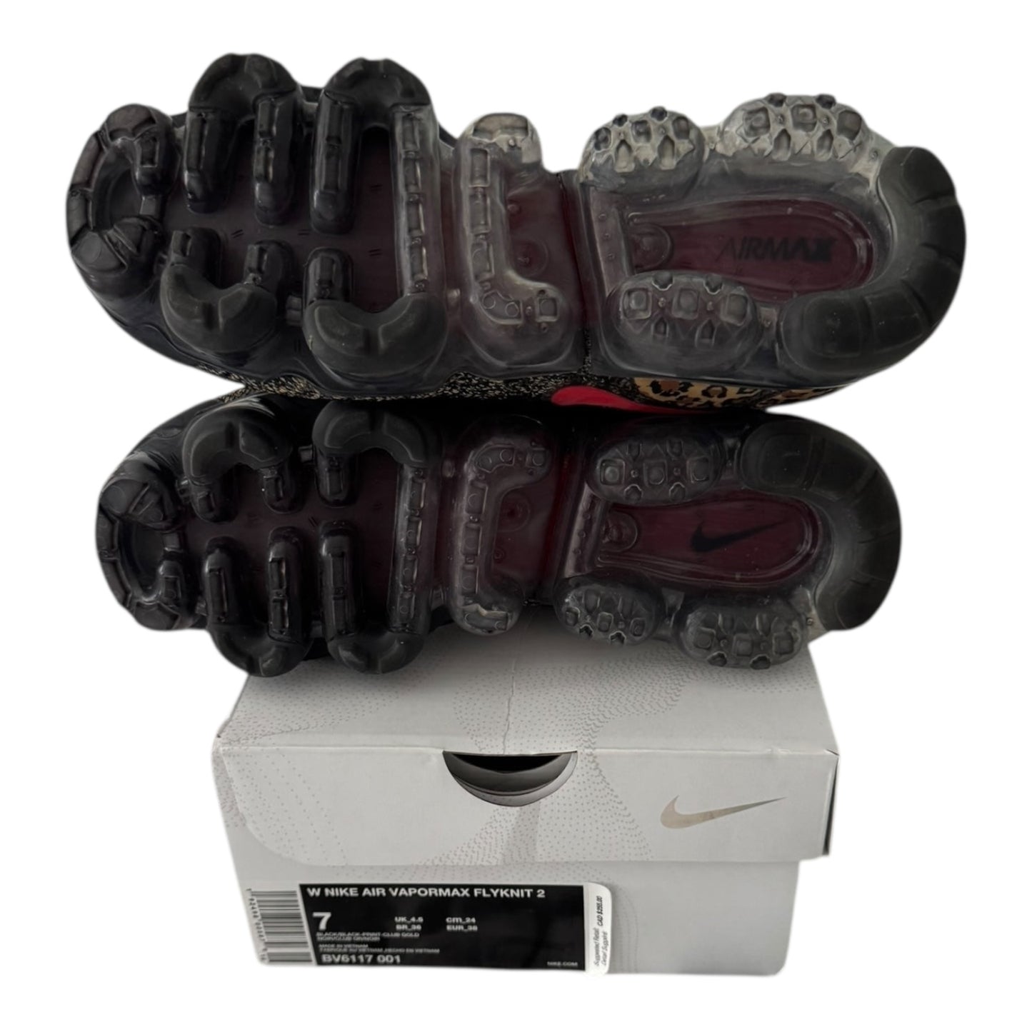 Woman Nike Vapormax 2 Cheetah Size 7 (BV6117 001)