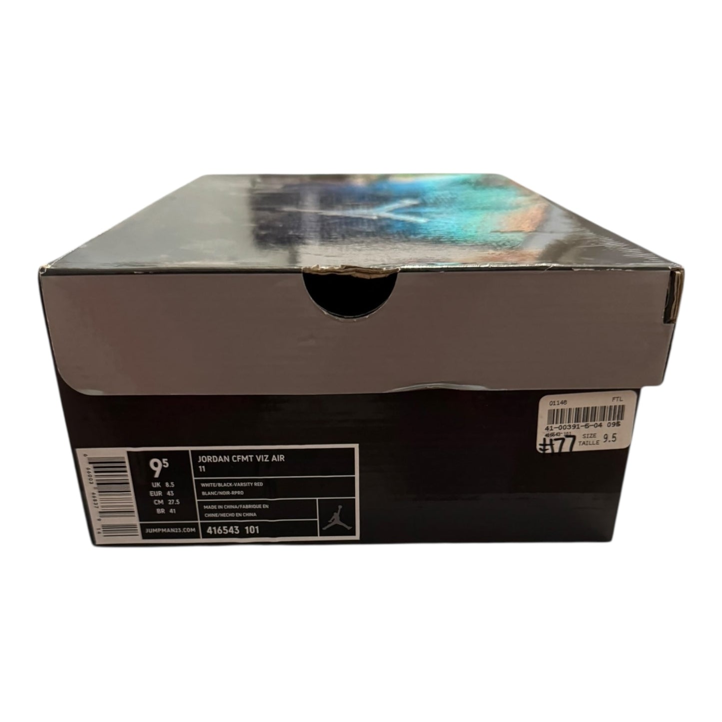 Jordan CFMT Viz Air 11 Cherry Size 9.5 (416543 101)