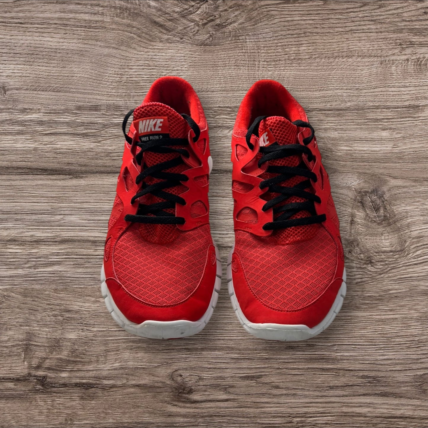 Nike Free Run 2 Challenge Red Size 9.5 (443815-610)