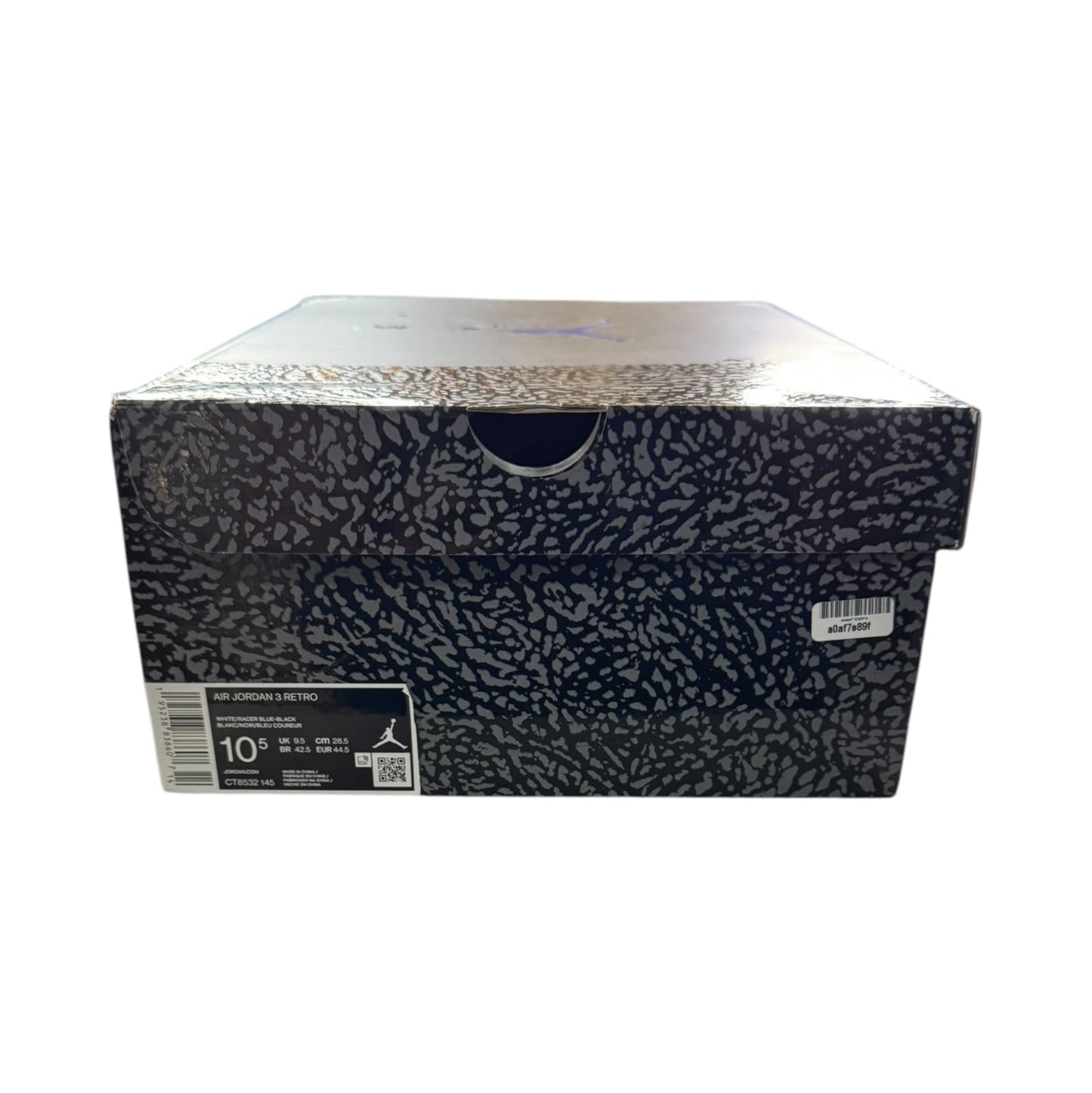 Jordan 3 Racer Blue Size 10.5 (CT8532 145)