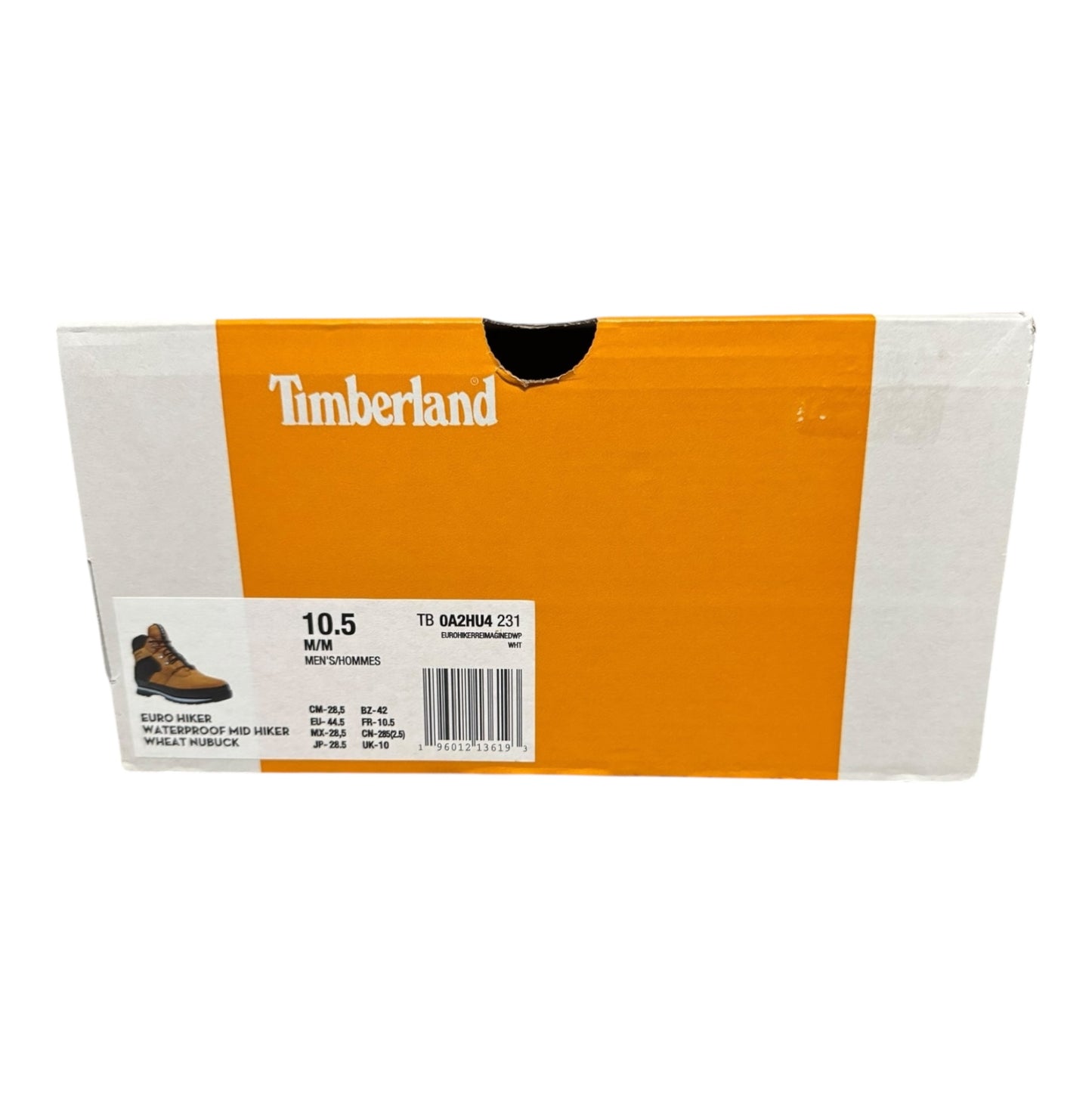 Timberland Euro Hiker Size 10.5