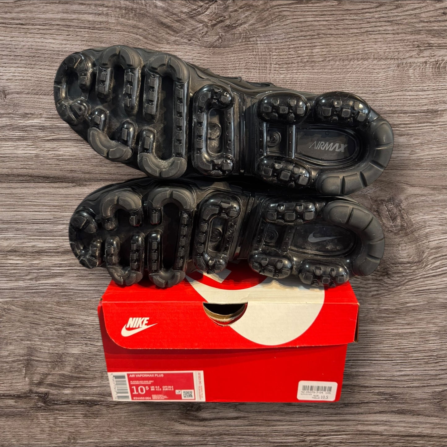 Nike Vapormax Plus Black Size 10.5