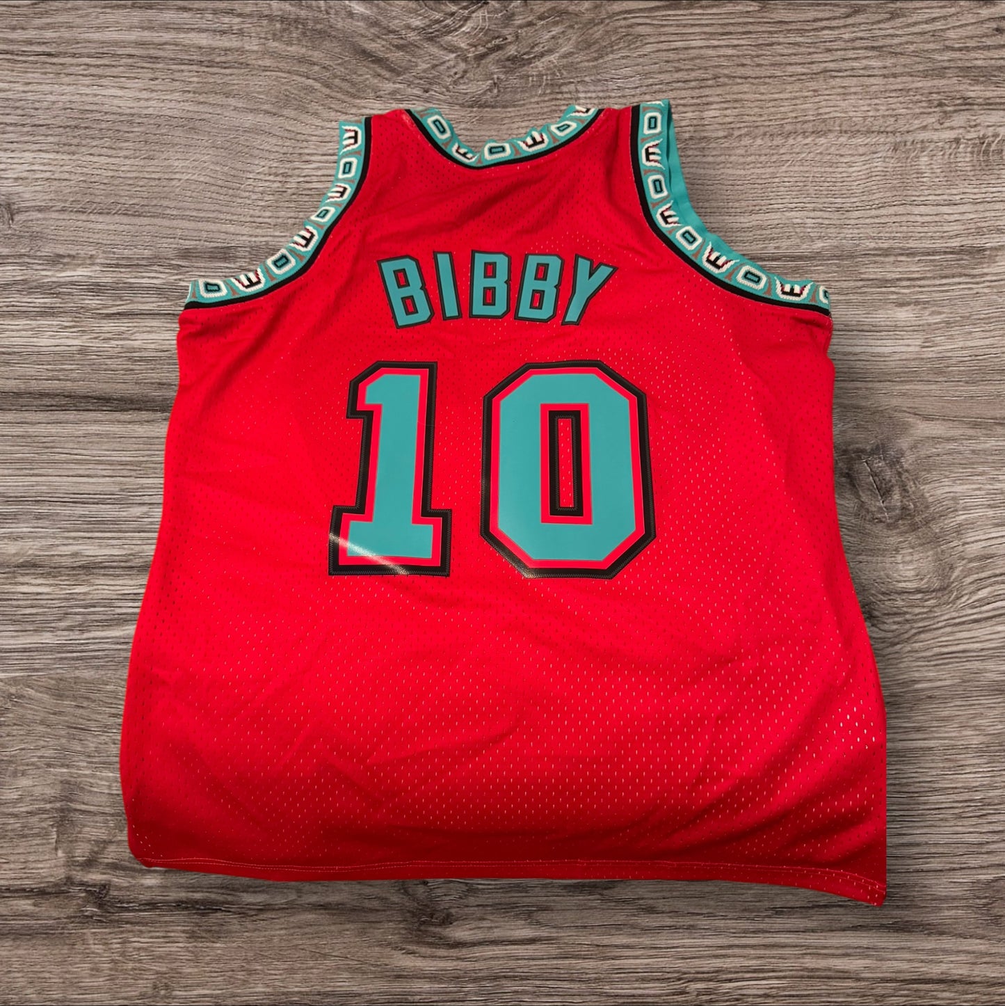 Mitchell & Ness Vancouver Grizzlies Mike Bibby Jersey Size Large