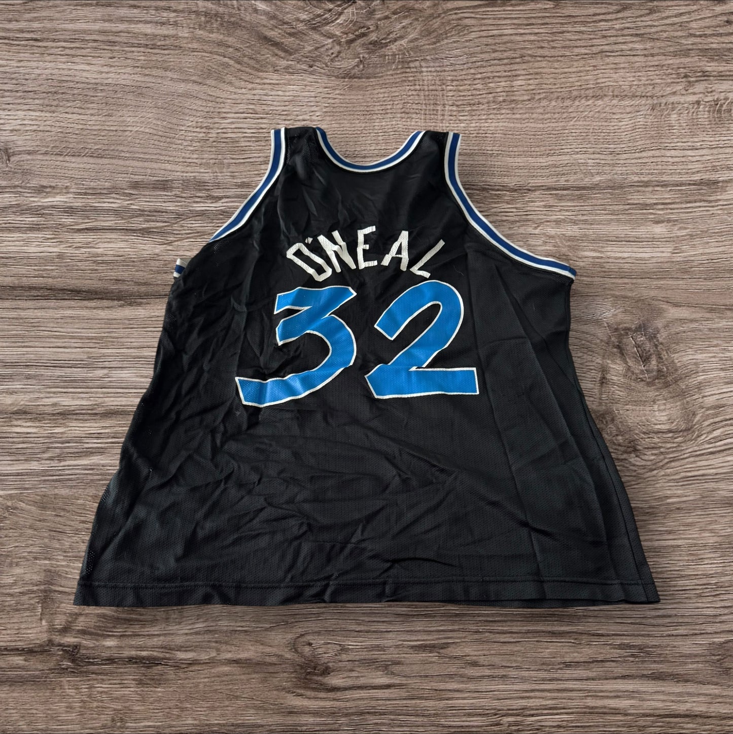 Champion Orlando Magic Shaq Black Jersey Size Large (48)