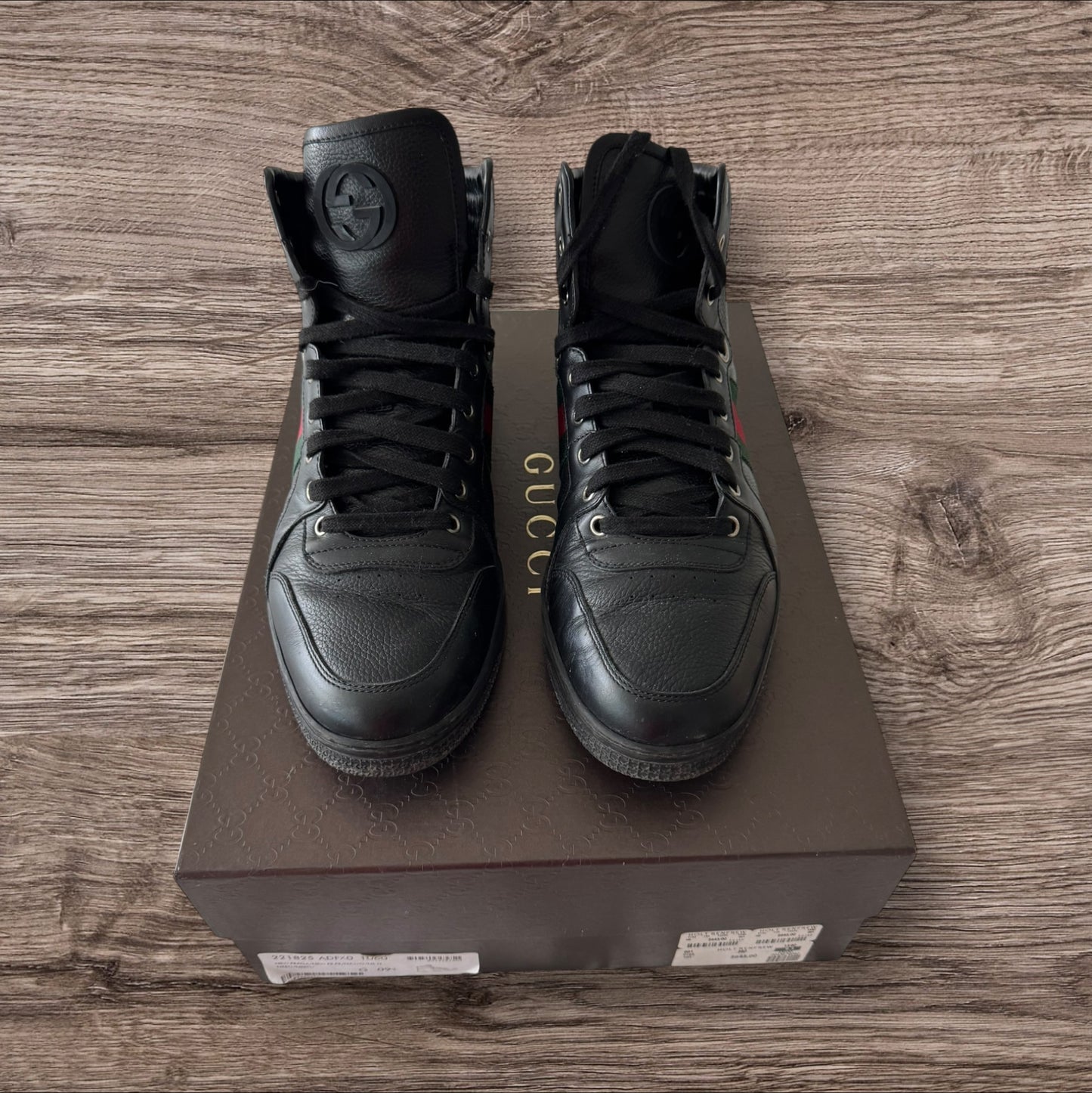 Gucci High Cut Black Size 42.5