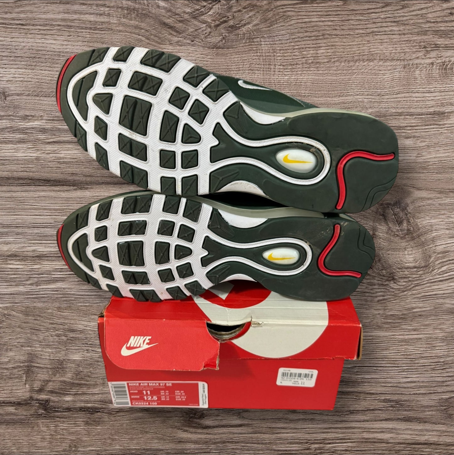 Nike Air Max 97 SE Ratatouille Size 11 (CK0224 100)