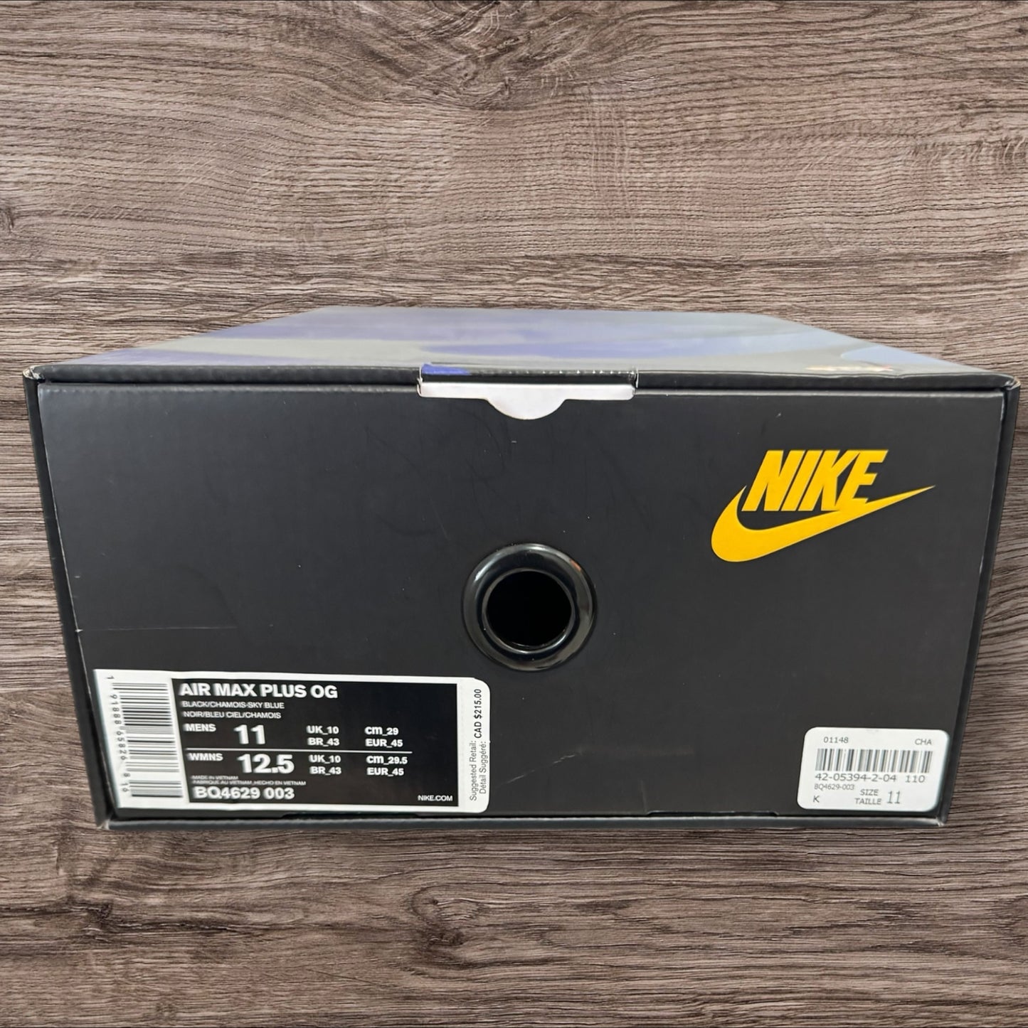 Nike Air Max Plus OG Hyper Blue (2018) Size 11 (BQ4629 003)