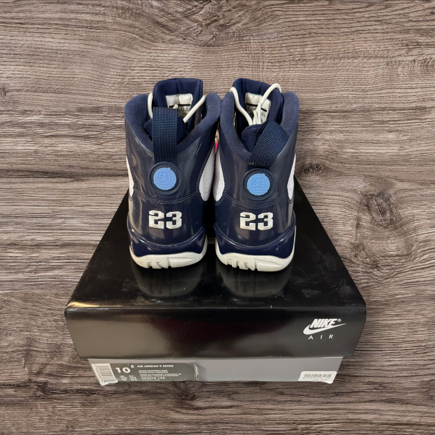 Jordan 9 Pearl Blue Size 10.5 (302370 145)