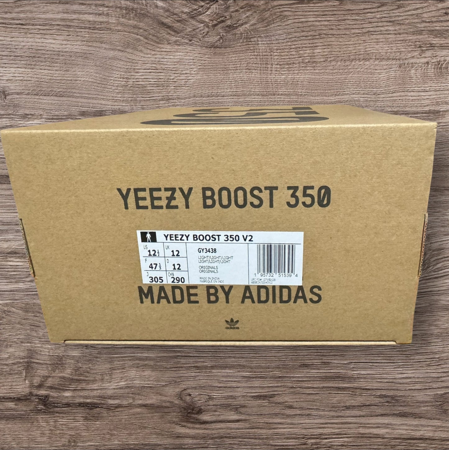 Adidas Yeezy 350 V2 Light Size 12.5 (GY3438)