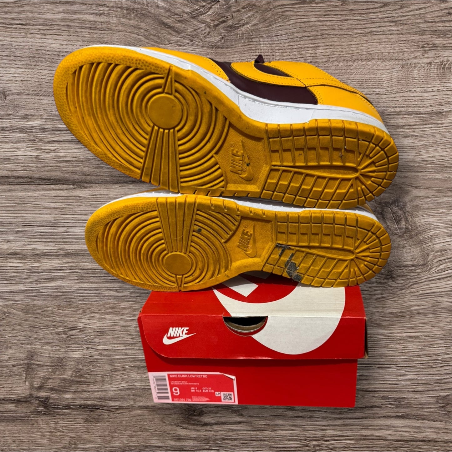 Nike Dunk Low Arizona State Size 9 (DD1391 702)