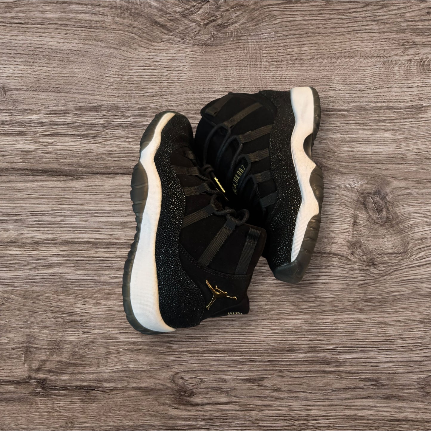 GS Jordan 11 Heiress Black Stingray Size 5Y (852625 030)