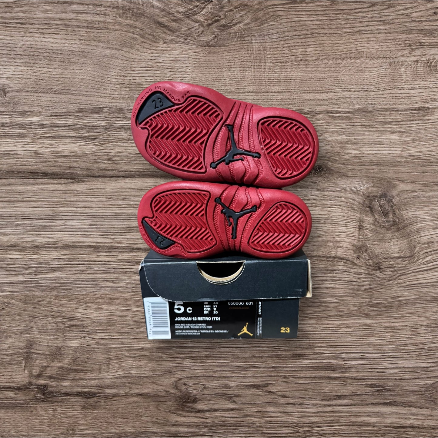 DS Infant Jordan 5 Gym Red Size 5C (850000 601)