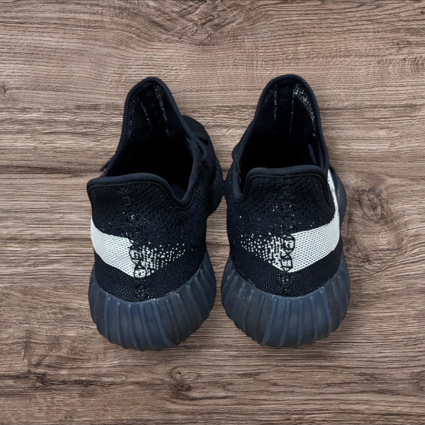 Adidas Yeezy 350 V2 Core Black White Size 13 (BY1604)