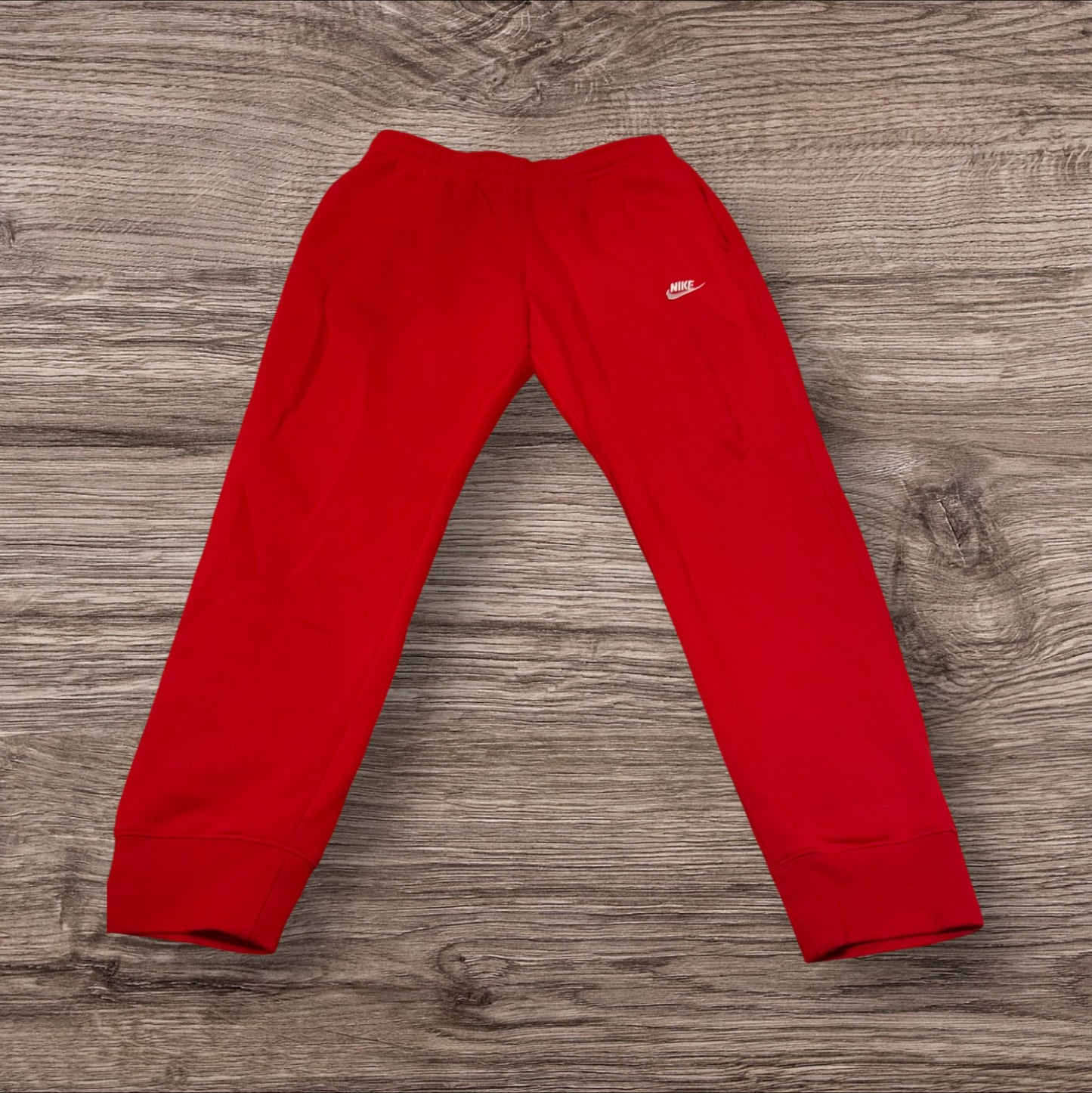 Nike Red Club Fleece Pants Size Large