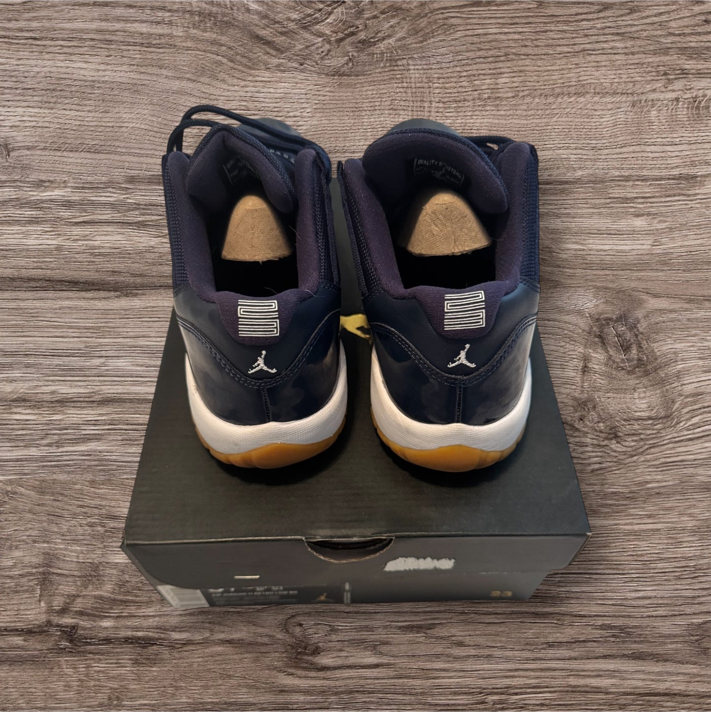 GS Jordan 11 Low Midnight Navy Size 5Y (528896 405)