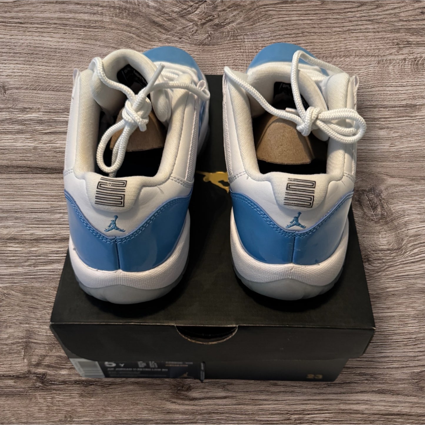 GS Jordan 11 Low University Blue Size 5Y (528896 106)