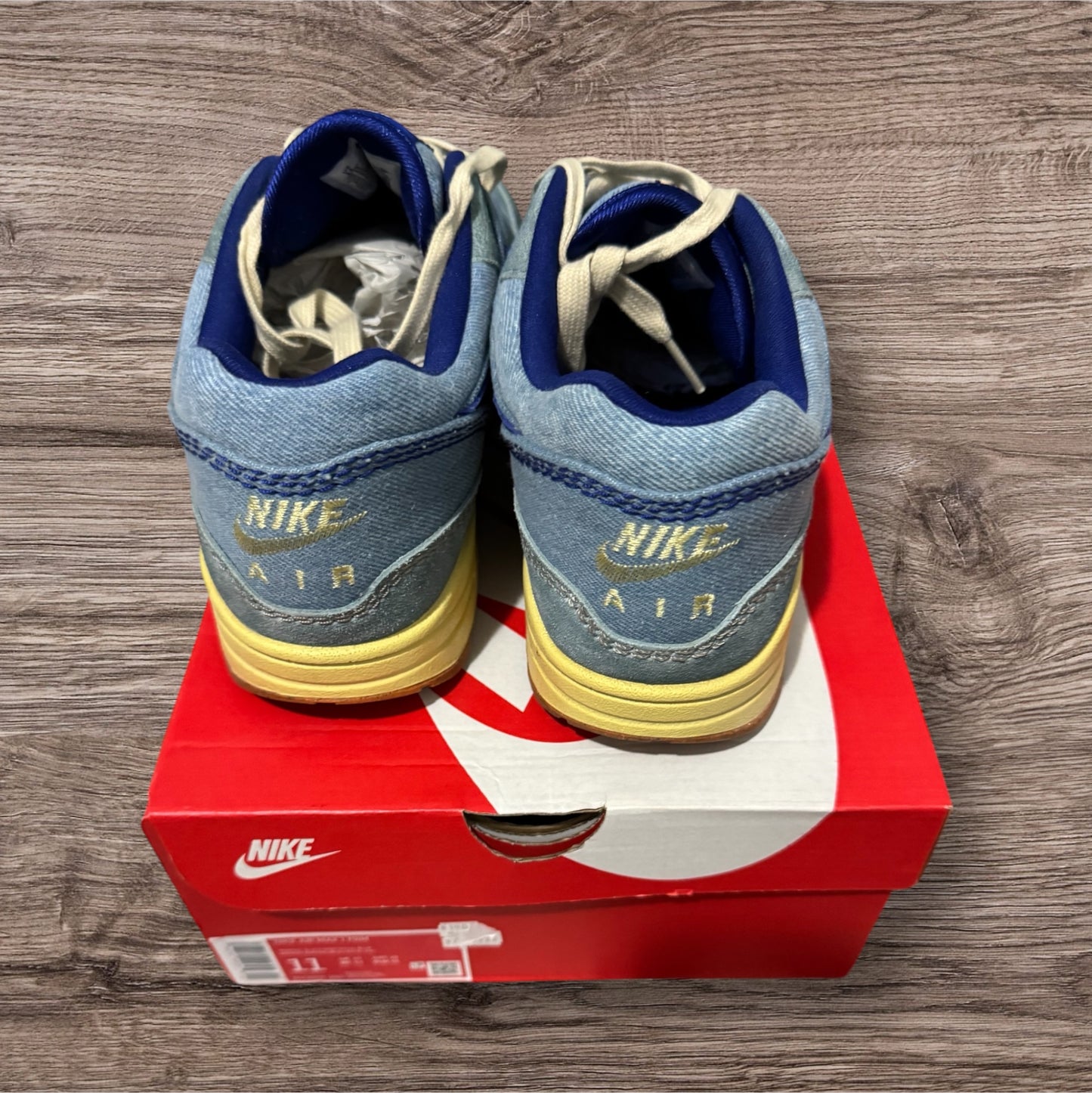 Nike Air Max 1 Denim Size 11 (DV3050 300)