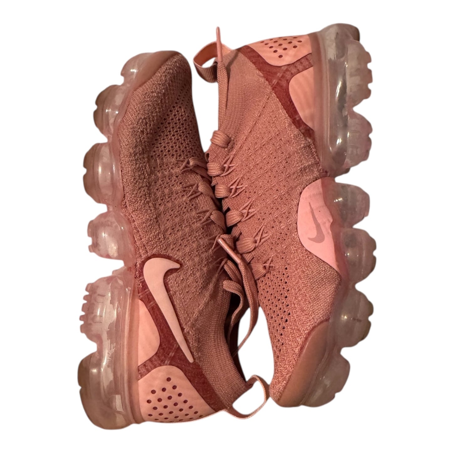 Woman Nike Vapormax Plus Flyknit 2 Pink Size 7 (942843 600)