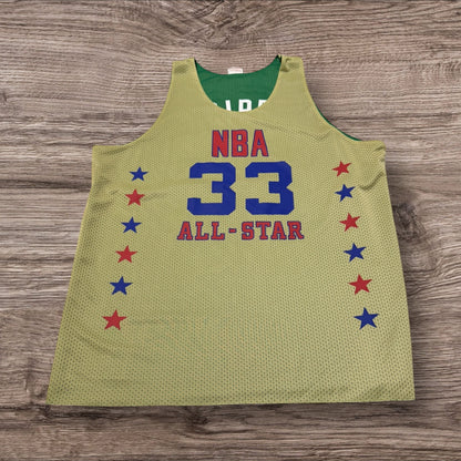 Mitchell & Ness Green Boston Celtics Larry Bird Reversible Practice Jersey Size XL