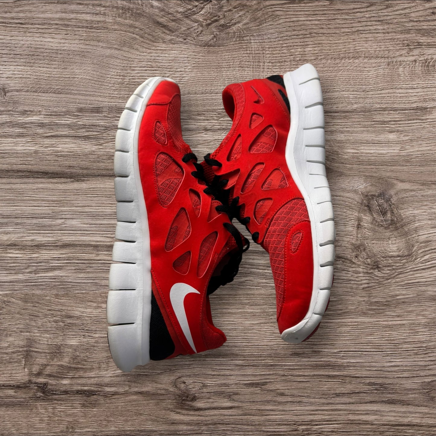 Nike Free Run 2 Challenge Red Size 9.5 (443815-610)