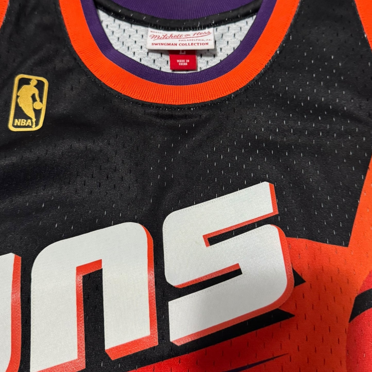 Mitchell & Ness Black Phoenix Sun Steve Nash Jersey Size Large