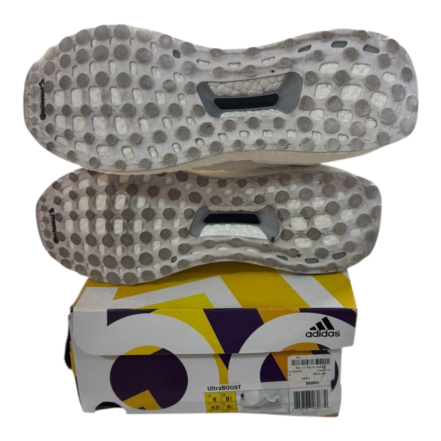 Adidas Ultraboost 3.0 Triple White Size 9 (BA8841)