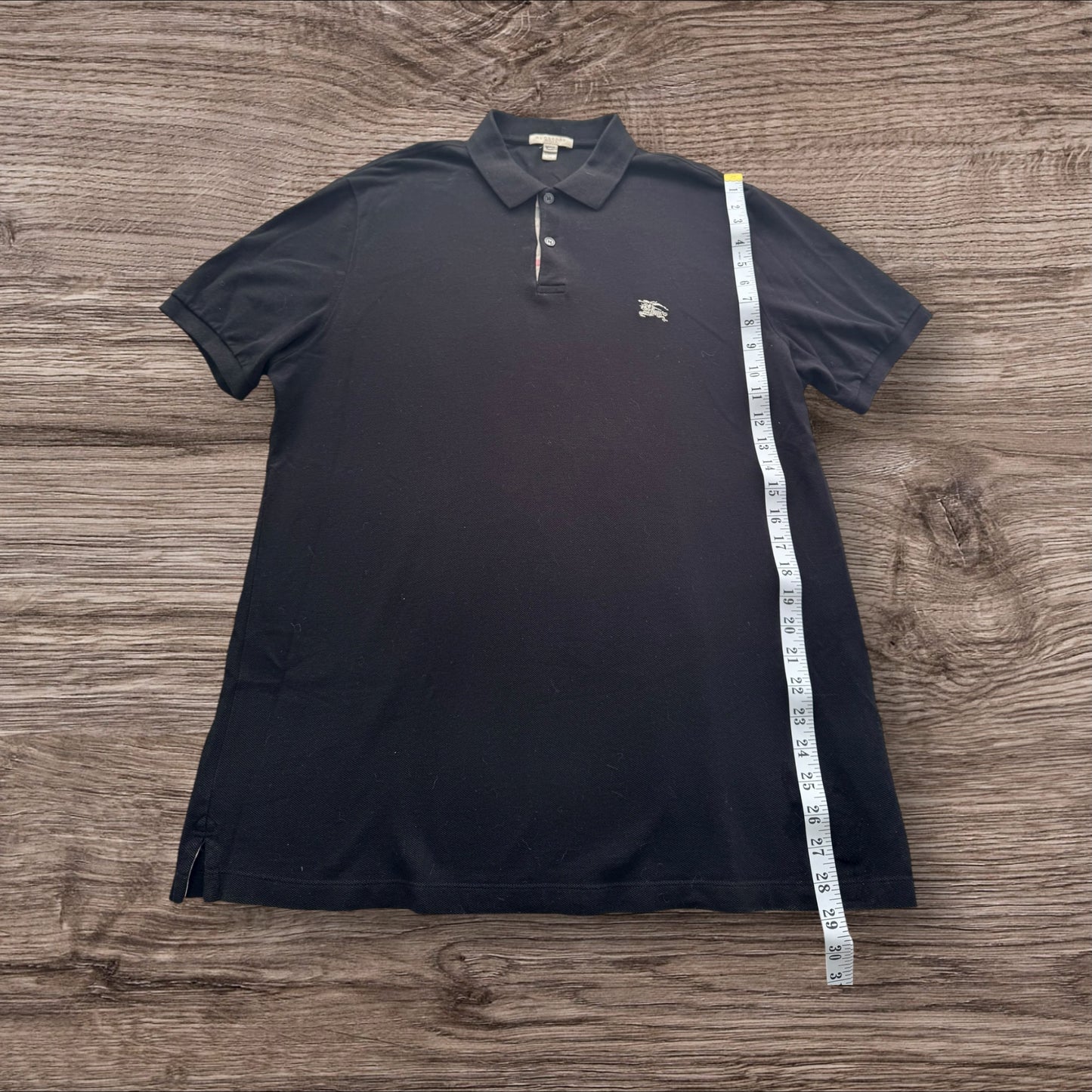 Burberry Black Polo Shirt