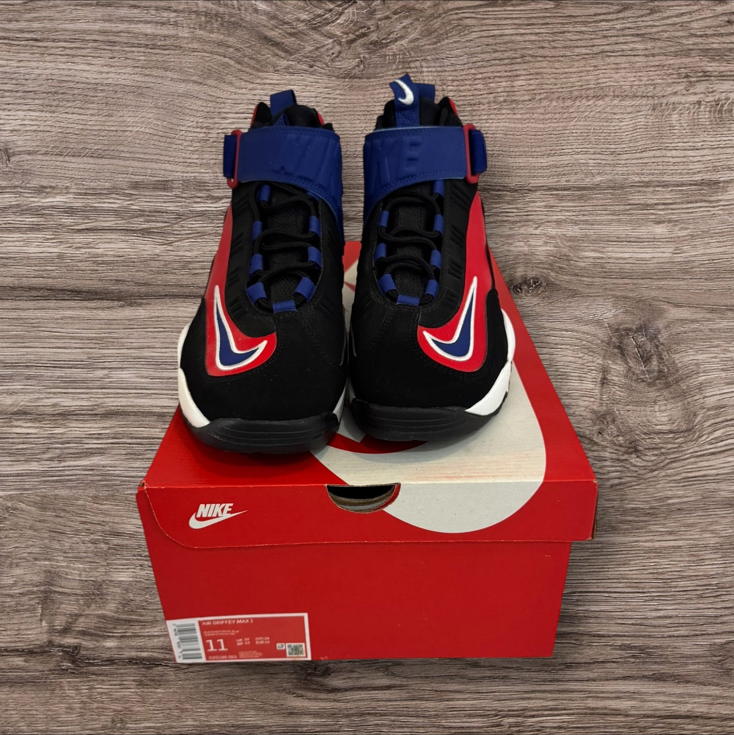 Nike Air Griffey Max 1 USA Black Size 11
