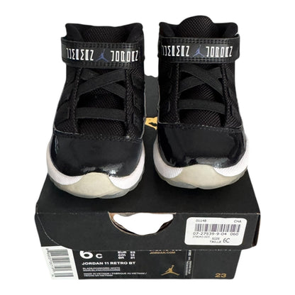 DS Infant Jordan 11 Space Jam Size 6C (378040 003)