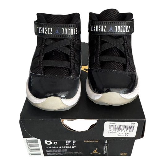 DS Infant Jordan 11 Space Jam Size 6C (378040 003)