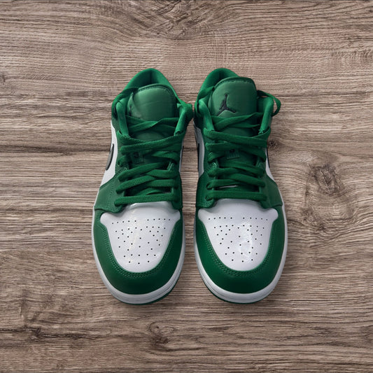 Jordan 1 Low Pine Green Size 10.5 (553558-301)