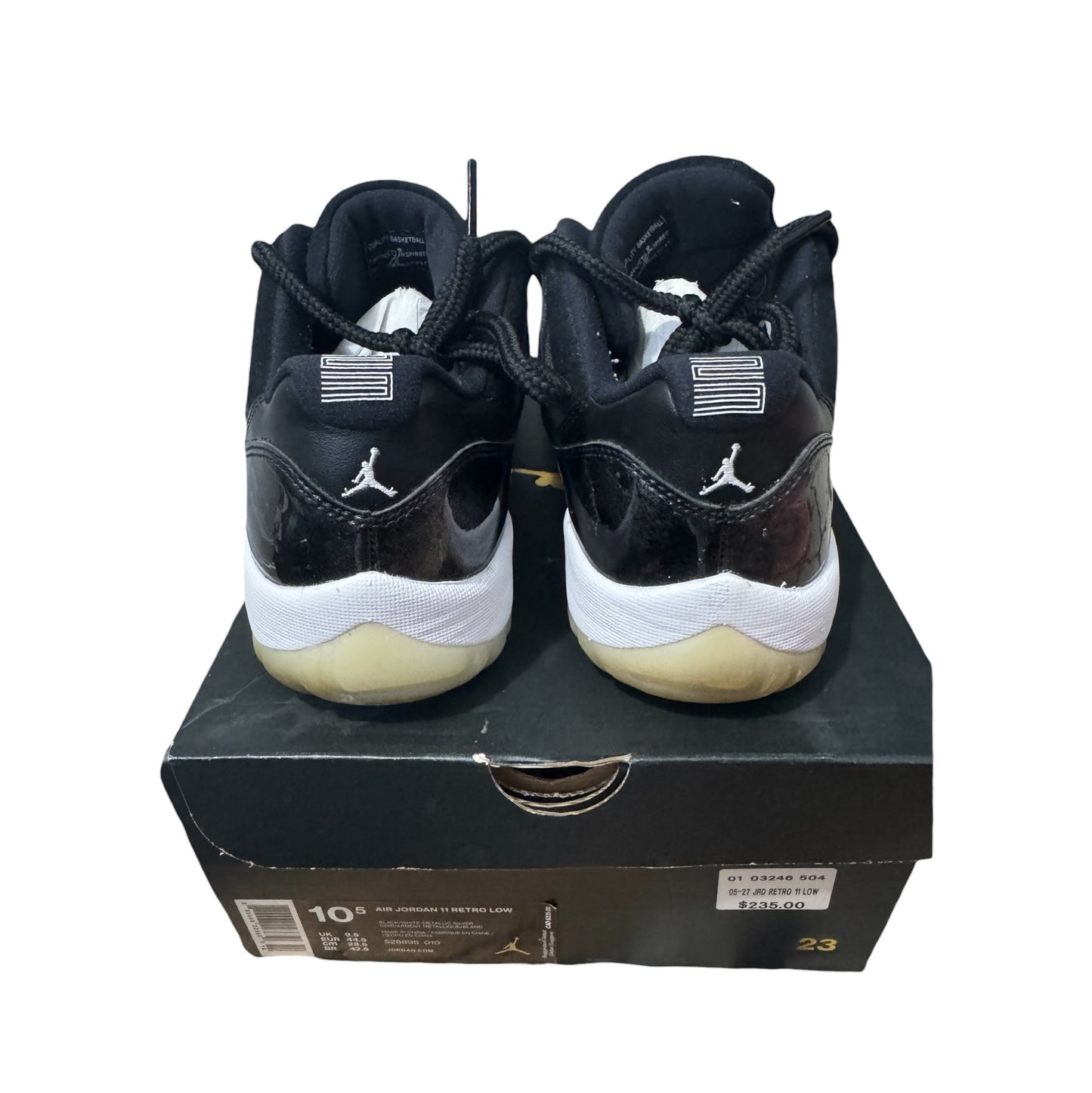 Jordan 11 Low Baron Size 10.5 (528895 010)
